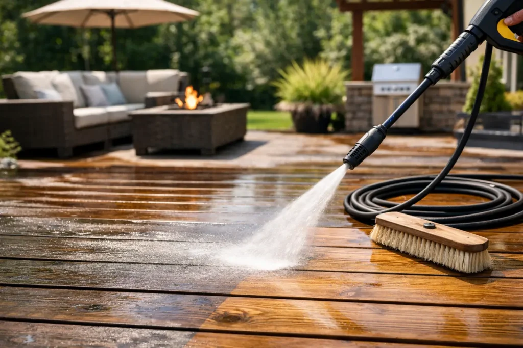 Deck & Outdoor Areas Cleaning That Lasts