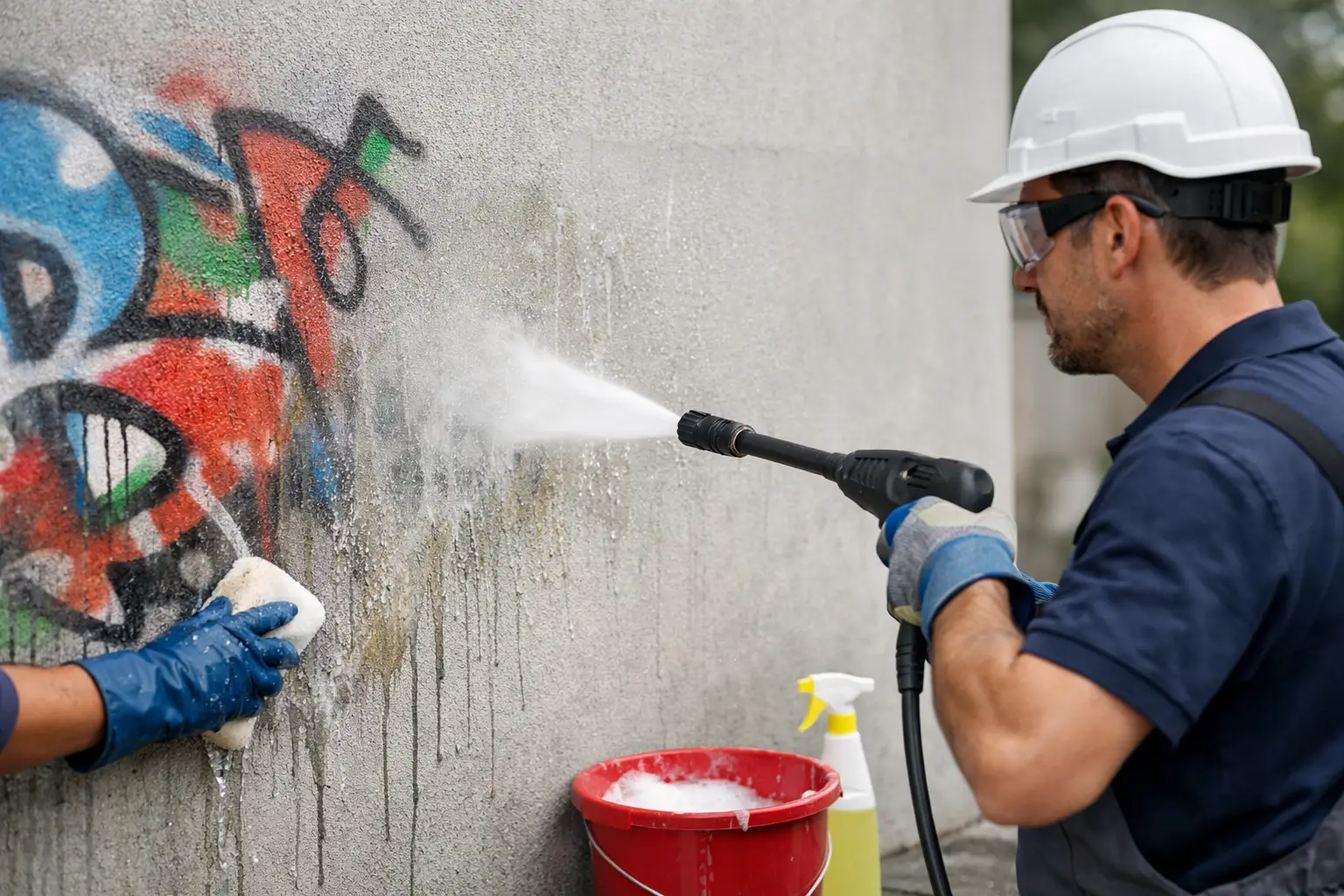 Graffiti Removal That Protects Your Surface